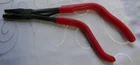 Snap-on 10" Long Red Vinyl Grips Pistol Needle Nose Pliers #612AEP Used. Price: $99.99.