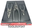 Snap PL3LNSJCF Dt 3PC Dk Titanium Long Nose Slip Joint Pliers Set Usa Tools New. Price: $215.95.
