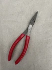 Snap On Tools 61ACP 8" Duck Bill Pliers Red Handle Made In Usa Used. Price: $44.99.