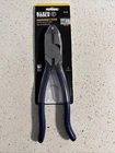 Klein Tools Ironworker's Pliers D213-9ST Blue New. Price: $34.99.