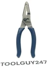 Snap Tools Pwr Blue 5" Soft Grip Mini Long Nose Slip Joint Pliers LN44BCF Mb New. Price: $83.95.