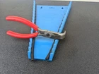 #AR880 Snap On 497CCP - 90 Angle Jaw, Needle Nose Pliers, Red Comfort Usa Used. Price: $49.95.