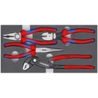 Knipex 002001V15 4-PIECE Basic Pliers Set New. Price: $167.60.