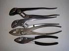 4X Vintage Pliers Lot Snap-on 90A Craftsman 45379 Crescent G-210 45382 Used. Price: $99.99.