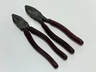 2PC Diamalloy Duluth SL58 Lineman Pliers Wire Cutters W/ Klein Sons Chicago Set Used. Price: $39.99.