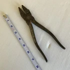 Vintage 8" Kraeuter Industrial Lineman Pliers Tool Made The Usa Model 1830-8 Used. Price: $16.49.