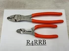 Snap-on Tools Usa New 2PC Orange Crimper Stripper Plier Lot Set PWCS7ACF 29ACF. Price: $199.95.