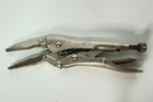 Mac Tools Long Nose Jaw Snap Locking Vise Grip Pliers And Wire Cutter MLP9LN Used. Price: $15.00.