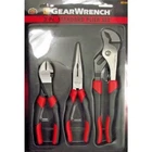Gearwrench 82104 3 Piece Plier Set Diagonals Needle Nose & Tongue Groove New. Price: $22.00.