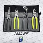 Snap-on Tools Usa New 4PC Assorted Plier Set With Go Bag PL4TGKB1 LN47ACFDT. Price: $379.95.