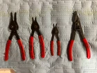 Retaining Ring Pliers, 3 Convertible Proto, 1 Craftsman All Very Good Cond Used. Price: $59.00.
