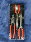 New Snap On PL330ACFO Orange Comfort Grip Heavy Duty Plier 3PC Set. Price: $219.99.