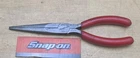 Snap 97CCP - 8" Long Soft Grip Needle Nose Pliers Used. Price: $29.95.