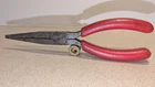 Snap 97CCP - 8" Long Red Soft Grip Handle Needle Nose Pliers Good Condition Used. Price: $25.00.