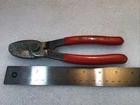 Mac Tools TCT12 Battery Cable/wire Cutters, 7-3/4 Long Red Handles-usa-nice Used. Price: $24.99.