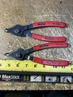 Blue Point 34A & PR-349A Angled Straight Internal External Snap Ring Pliers Used. Price: $25.00.