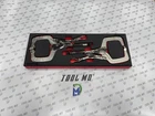 Snap-on Tools Usa New Red 2-PIECE Locking C-clamp Pliers Foam Set PLLP200FR. Price: $359.95.