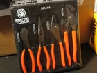 Matco SPU4M 4PC. Universal Pliers Set Orange W/tray New. Price: $94.50.