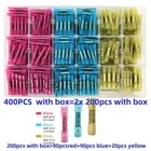400-100 Heat Shrink Butt Splice Wire Connector Insulated Crimp Terminals 22-10GA New. Price: $28.99.