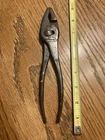 Vintage Utica 8" Slip Joint Crimping Pliers No. 511-8 Textured Grip Used. Price: $18.95.