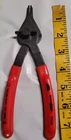 Mac Tools TPQ34 Straight Quarter-turn Retaining Ring Pliers 7-3/4" Used. Price: $22.99.