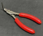 Snap-on Tools E718BCG Needle Nose Electrical Electronics 90 Degree Pliers Used. Price: $79.95.