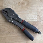 Craftsman Professional 9" Long Straight Jaw Locking Pliers Black 45715 Usa Used. Price: $31.95.