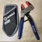 Kobalt Magnum Grip Self Adjusting Locking Pliers Carrier 404862 0812 Used. Price: $15.95.