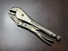 Vintage No. 10R Peterson-dewitt Mfg. Co. Vise-grip Locking Pliers Usa Made Used. Price: $14.00.