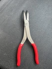 Snap On Tools New Red Soft Grip 11" Stork 35 Bent Needle Nose Pliers 411CF. Price: $98.00.