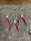 Craftsman Professional Precision Mini Pliers Set 3: 45661 45663 45664 Used. Price: $30.00.