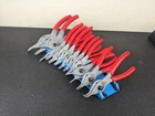 #BN400 Snap-on Tools Usa New Red 12PC Master Ring Pliers Set SRPCR1200FR. Price: $499.95.