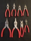 Snap On 8 Ring Plier SET-SRPC9045A-SRPC9090A-SRPC7045-SRPC4700-SRPC7090 Used. Price: $155.00.