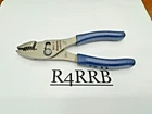 Snap-on Tools Usa New Power Blue 6" Soft Grip Combo Slip-joint Pliers 46ACFMB. Price: $64.95.