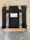 Locking Heavy Duty Security Courier Bag, 18 X Inch Navy Blue Used. Price: $35.00.