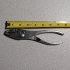 Vtg 7-1/2" Snap-on No. 47 Slip Joint Pliers "2 Row Vacuum Grip" 1980 Date Code Used. Price: $29.99.