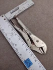 Vintage Usa 1451 Mf Locking Pliers Straight Jaw 8" Adjustable Chrome Tool Made . Used. Price: $14.99.