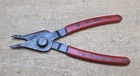 Mac Tools TP32 - Straight Fixed Tip Convertible Snap Ring Pliers. Used. Price: $14.95.