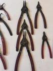 Mac Tools And Matco Snap Ring Pliers Lot - 13 Total!! Used. Price: $54.95.