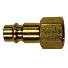 (1/10) Milton 761 1/4" Fnpt "v" Style Hi-flow Brass Plug. Fast, Free S&h New. Price: $21.25.