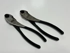 Sk Tools Usa 2PC Diagonal Wire Cutter 8" Long Black Grip, Model 15018 & 15017 Used. Price: $59.99.