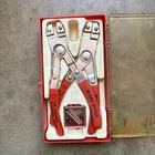 Milbar Retaining Snap Ring Pliers Kit 4450R 4460R W/tips Case Usa 4440R Used. Price: $21.24.
