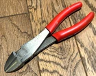 Snap Tools High Leverage Diagonal Cutters Pliers 8" Long Wire Side Red Used. Price: $48.00.