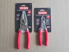 Lot Of 2 Icon Wire Stripper, Cutter, And Crimper: 9" PWCC-9 & 7" PWCC-7 New. Price: $53.00.