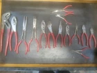Set Of 14 Mac Pliers,needle Nose, Cutters And Bag Used. Price: $175.00.