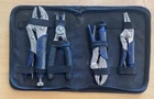 Great Condition! Blue Point Locking Pliers Set Of 3 + Retaining Ring Used. Price: $129.99.
