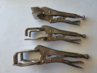 Mac Tools Locking Welding Clamp Pliers LP-WU9 LP-WU10 & LP-SM9 Lot Of 3 Used. Price: $49.99.