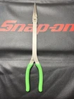 Snap-on 915CF Green Long Neck 15" Straight Needle Nose Pliers New. Price: $79.99.