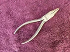 Vintage Kraeuter 1601-5 1/2 Flat-nose Pliers Duckbill Usa Used. Price: $11.99.