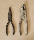 Vintage Snap On No. 196 Needle Nose & 47 Slip Joint Vacuum Grip Pliers Lot Of 2 Used. Price: $49.98.